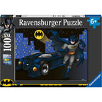 PUZZLE BATMAN, 100 PIESE - RAVENSBURGER (RVSPC12933) - Libelula Vesela - Jucarii
