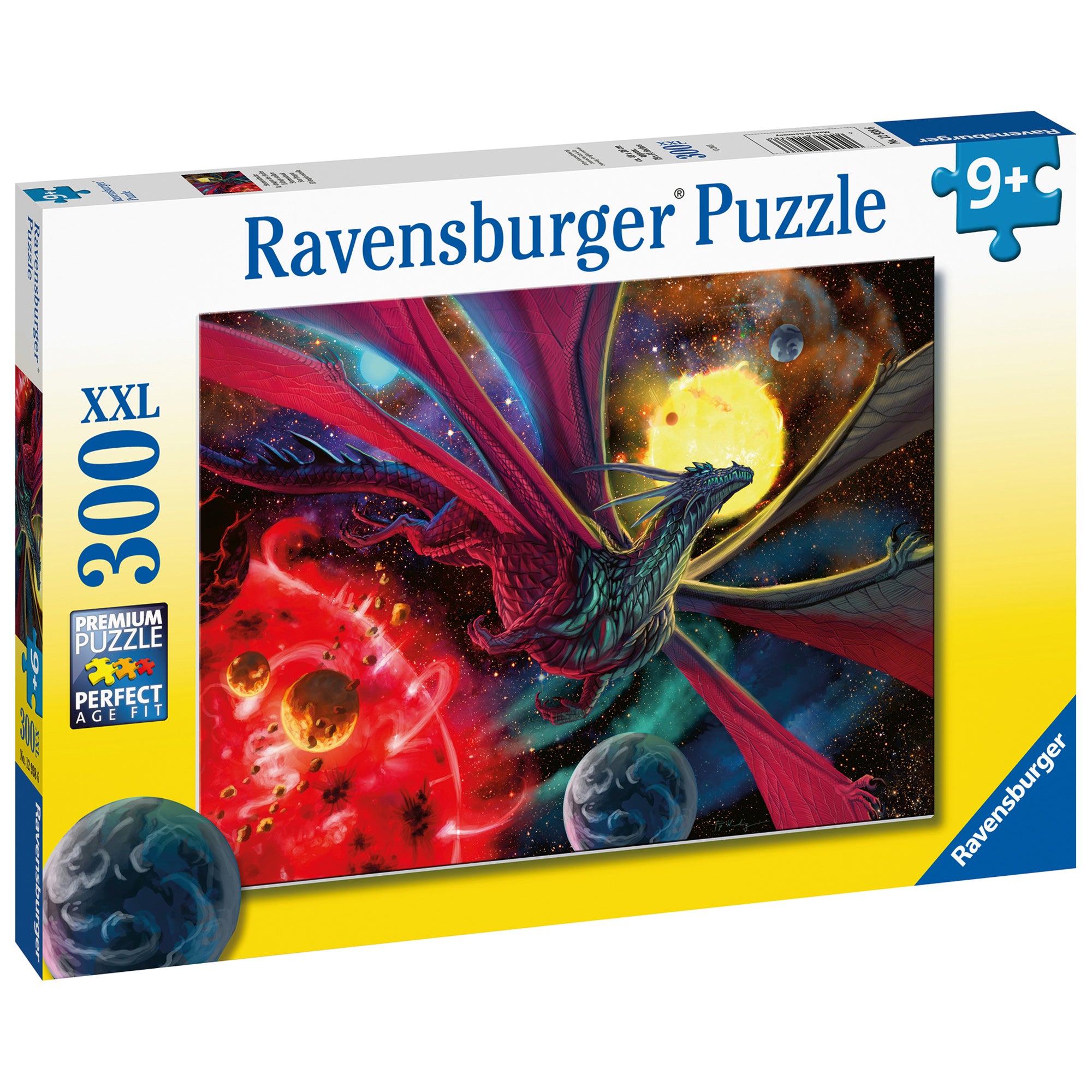 PUZZLE DRAGON, 300 PIESE - RAVENSBURGER (RVSPC12938) - Libelula Vesela - Jucarii