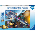 PUZZLE MISIUNE IN SPATIU, 100 PIESE - RAVENSBURGER (RVSPC12939) - Libelula Vesela - Jucarii