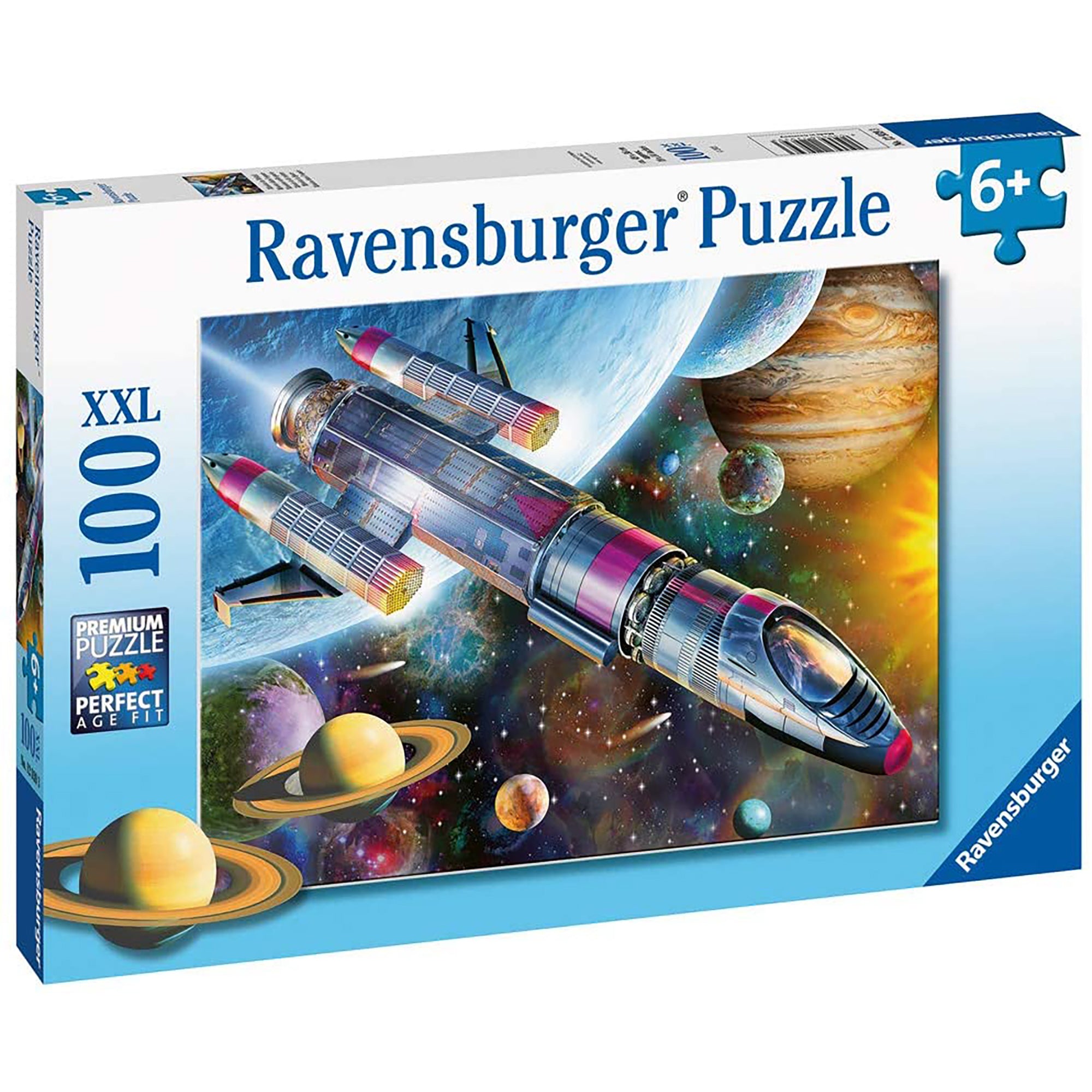 PUZZLE MISIUNE IN SPATIU, 100 PIESE - RAVENSBURGER (RVSPC12939) - Libelula Vesela - Jucarii
