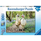 PUZZLE LAME IUBITOARE, 100 PIESE - RAVENSBURGER (RVSPC12941) - Libelula Vesela - Jucarii