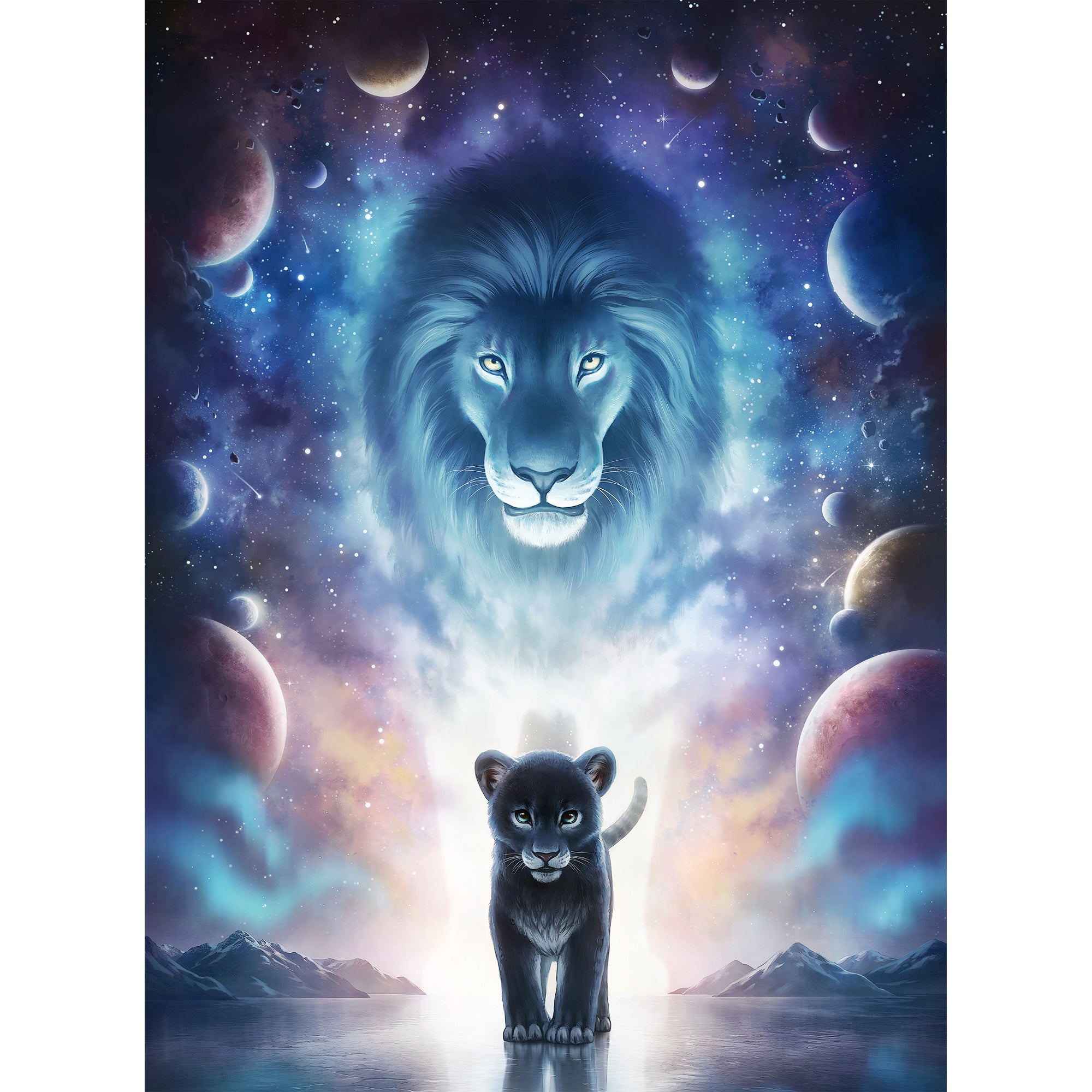 PUZZLE LEU, 300 PIESE - RAVENSBURGER (RVSPC12949) - Libelula Vesela - Jucarii