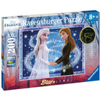 PUZZLE ANNA SI ELSA, 200 PIESE STARLINE - RAVENSBURGER (RVSPC12952) - Libelula Vesela - Jucarii