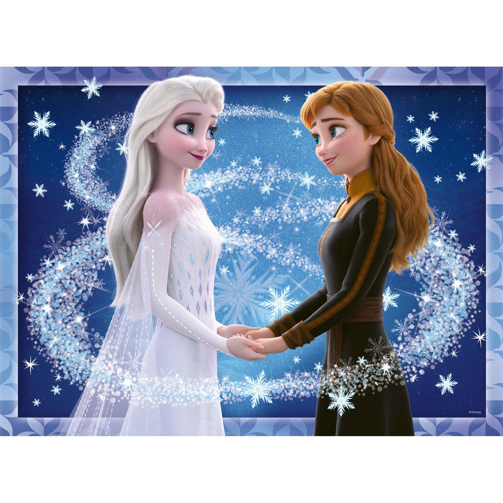 PUZZLE ANNA SI ELSA, 200 PIESE STARLINE - RAVENSBURGER (RVSPC12952) - Libelula Vesela - Jucarii