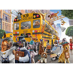 PUZZLE AUTOBUZUL SCOLAR AL ANIMALELOR, 150 PIESE - RAVENSBURGER (RVSPC12974) - Libelula Vesela - Jucarii