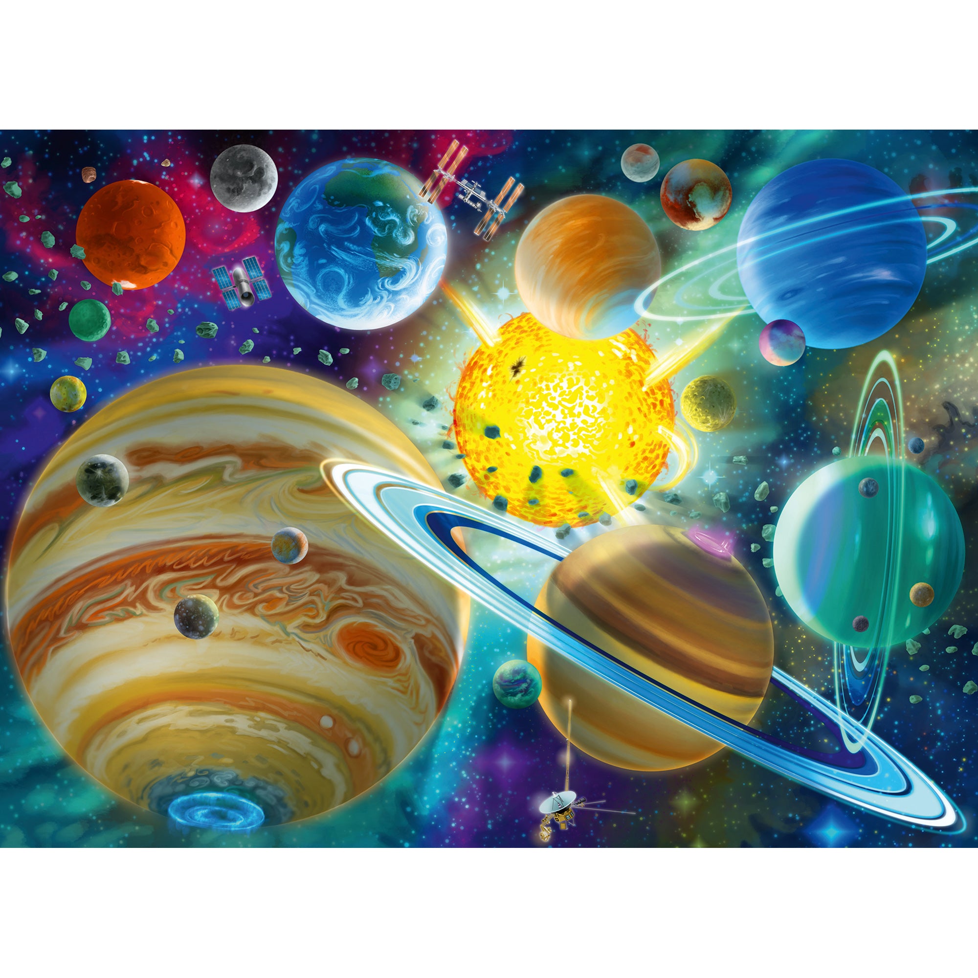 PUZZLE COSMOS, 150 PIESE - RAVENSBURGER (RVSPC12975) - Libelula Vesela - Jucarii