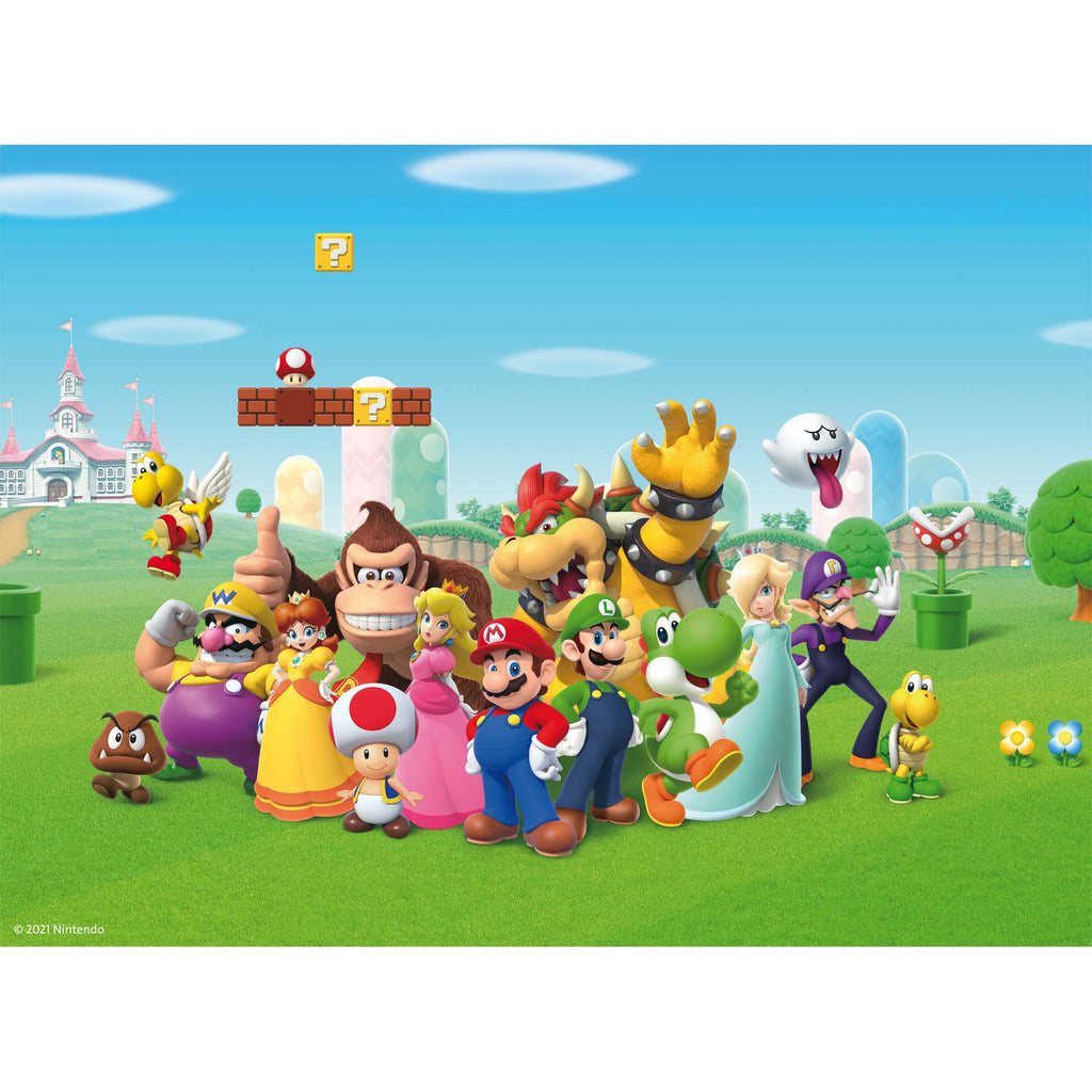 PUZZLE SUPER MARIO, 200 PIESE - RAVENSBURGER (RVSPC12993) - Libelula Vesela - Jucarii
