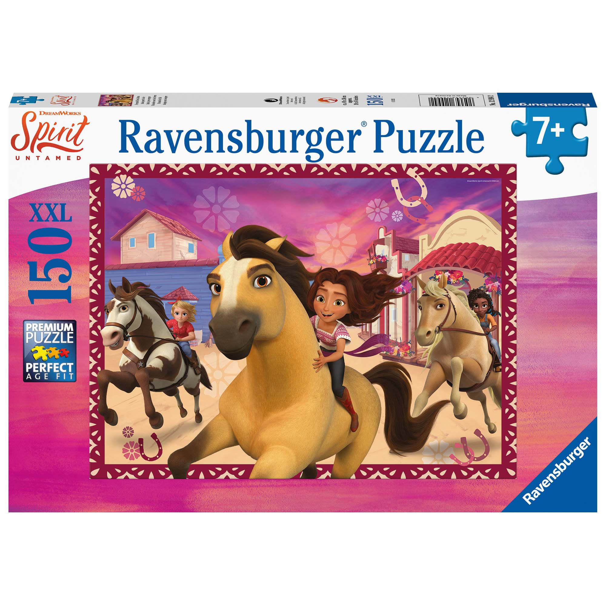 PUZZLE SPIRIT PRIETENI PE VIATA, 150 PIESE - RAVENSBURGER (RVSPC12994) - Libelula Vesela - Jucarii