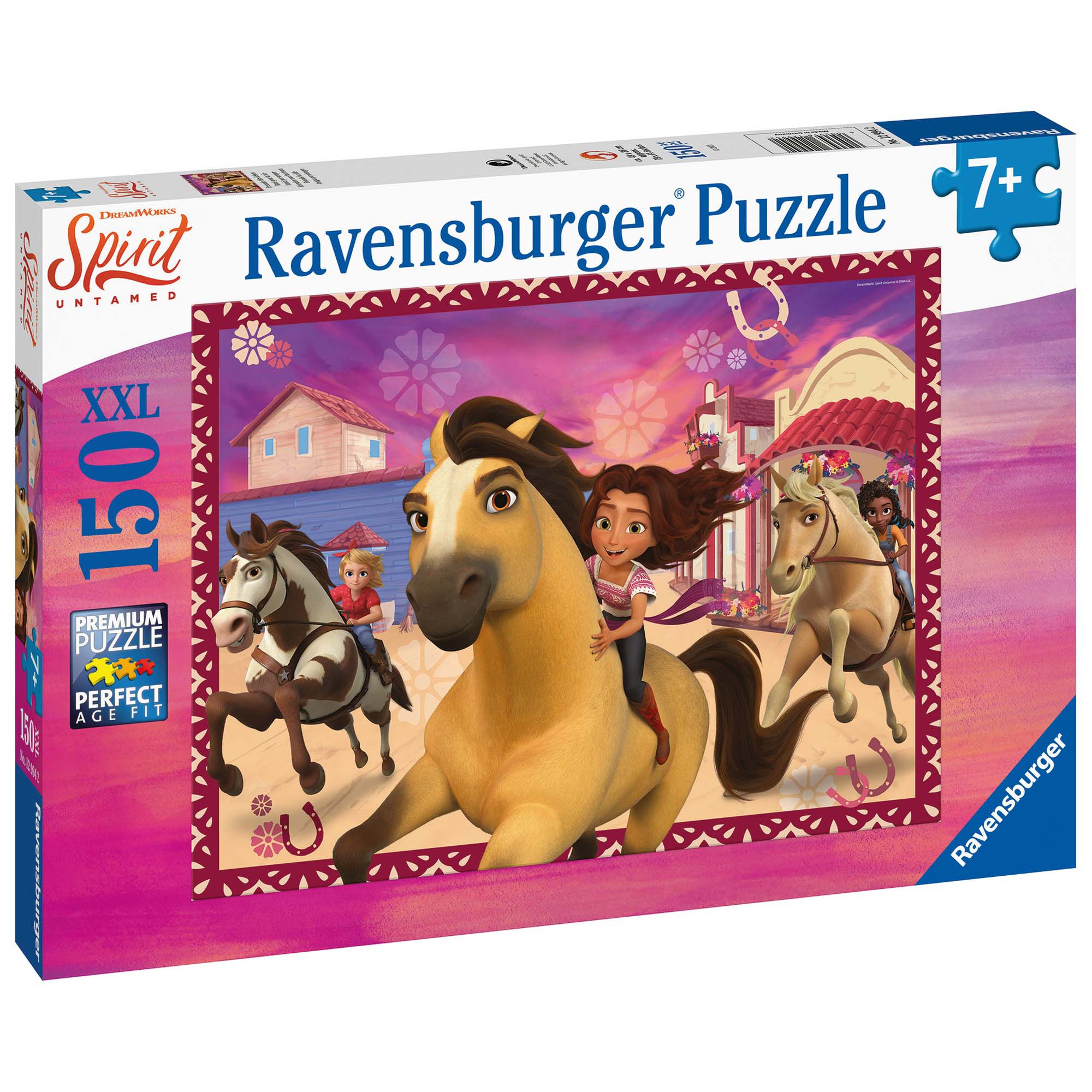 PUZZLE SPIRIT PRIETENI PE VIATA, 150 PIESE - RAVENSBURGER (RVSPC12994) - Libelula Vesela - Jucarii