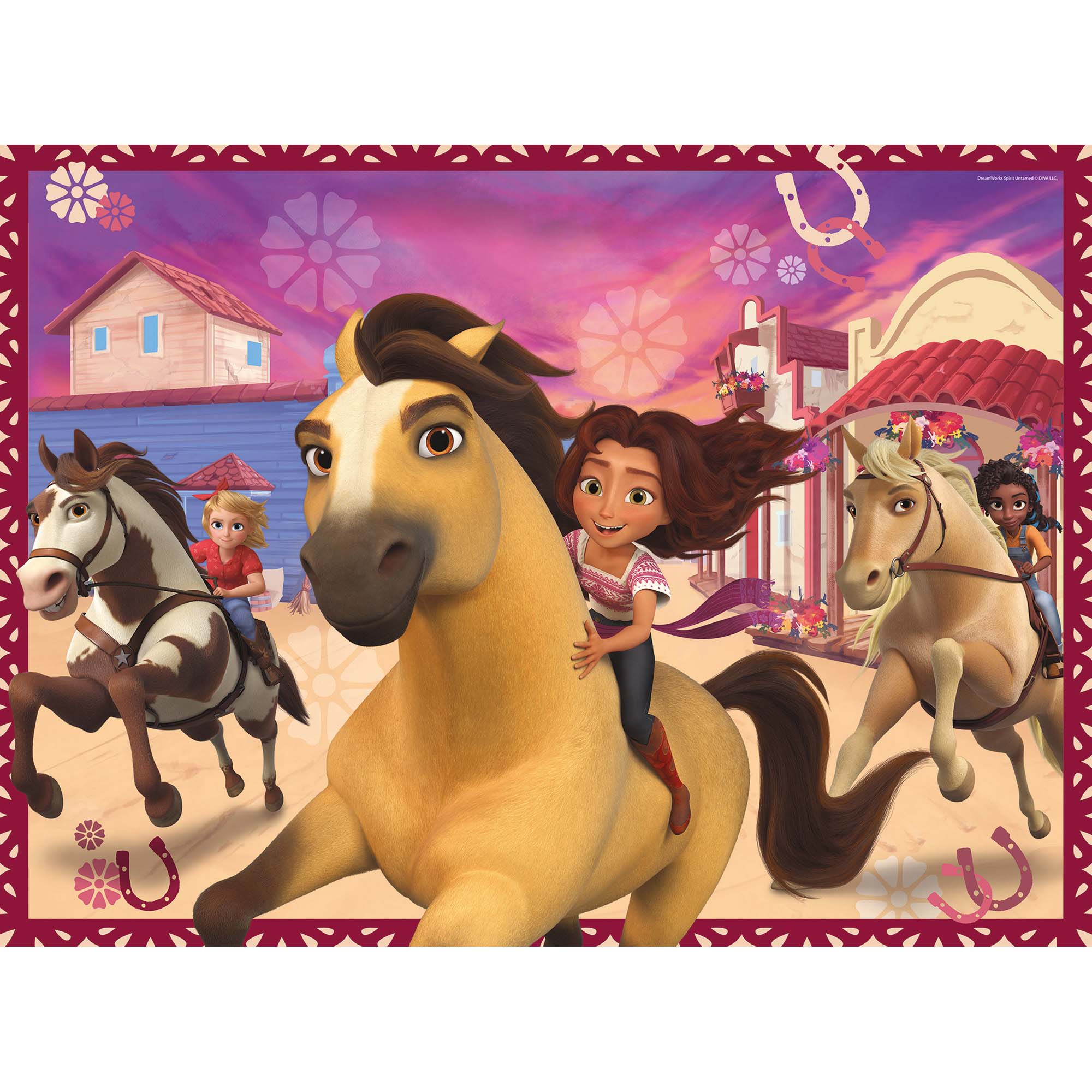 PUZZLE SPIRIT PRIETENI PE VIATA, 150 PIESE - RAVENSBURGER (RVSPC12994) - Libelula Vesela - Jucarii