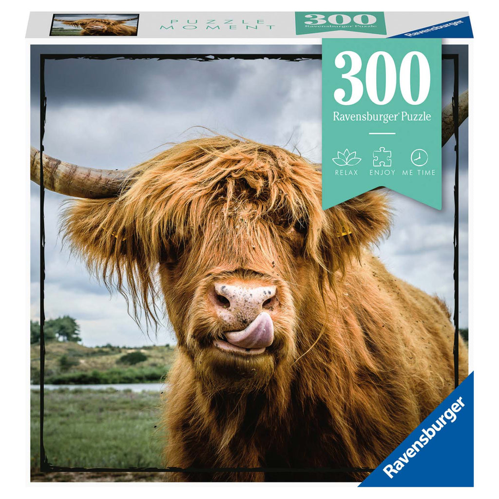 PUZZLE BOVINA, 300 PIESE - RAVENSBURGER (RVSPA13273) - Libelula Vesela - Jucarii