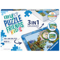 ORGANIZATOR ALBASTRU 3 IN 1 PENTRU PUZZLE - RAVENSBURGER (RVSPC13274) - Libelula Vesela - Jucarii