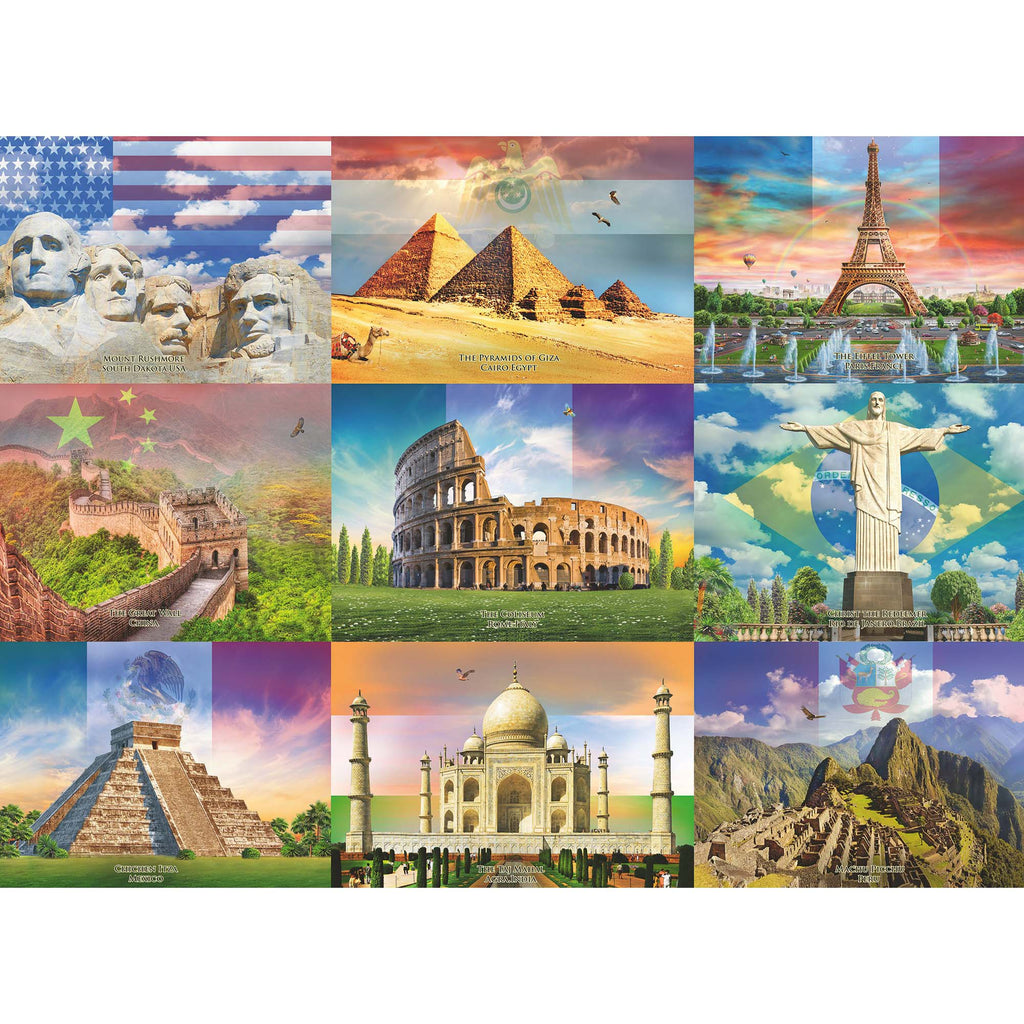 PUZZLE MONUMENTE, 200 PIESE - RAVENSBURGER (RVSPC13290) - Libelula Vesela - Jucarii