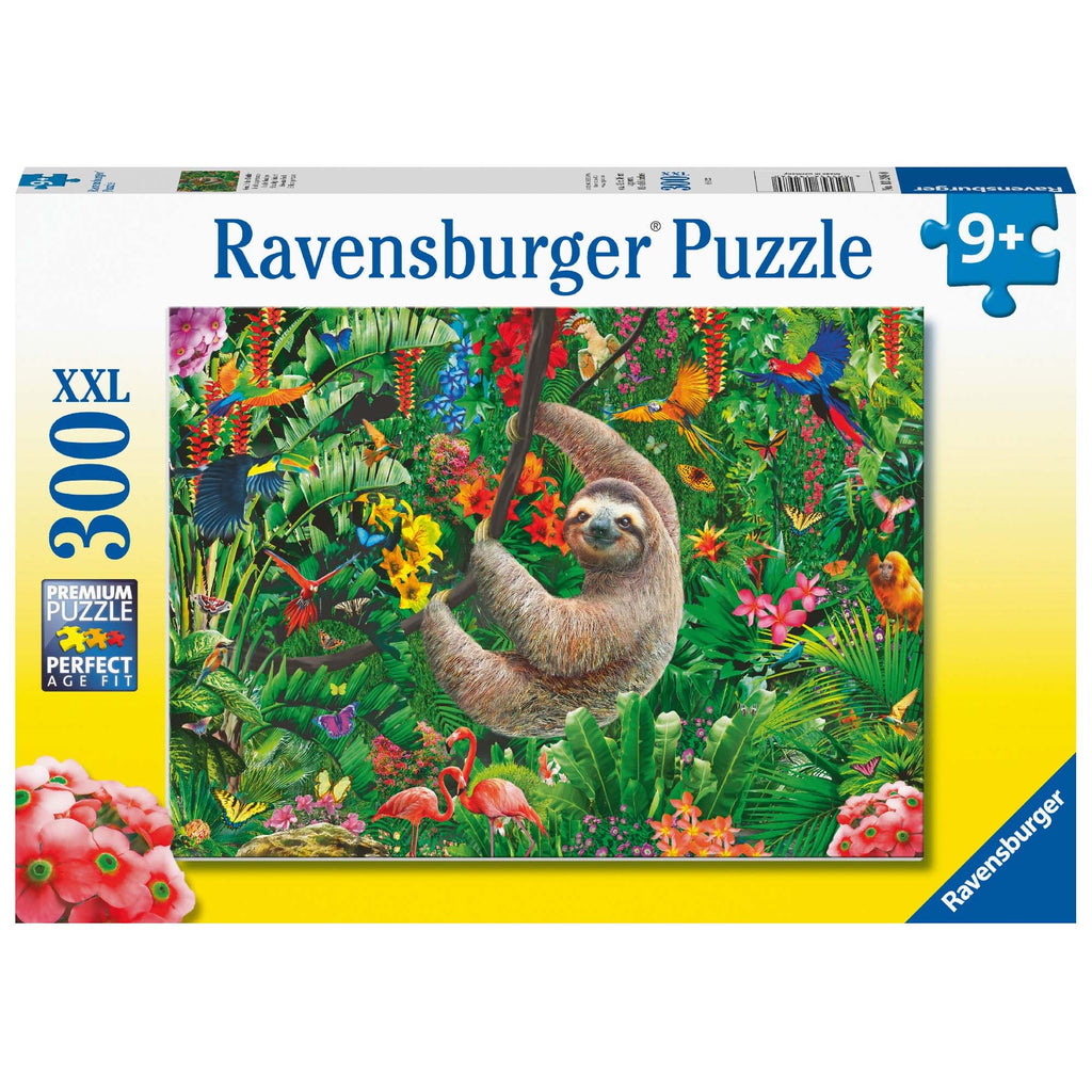PUZZLE LENES, 300 PIESE - RAVENSBURGER (RVSPC13298) - Libelula Vesela - Jucarii