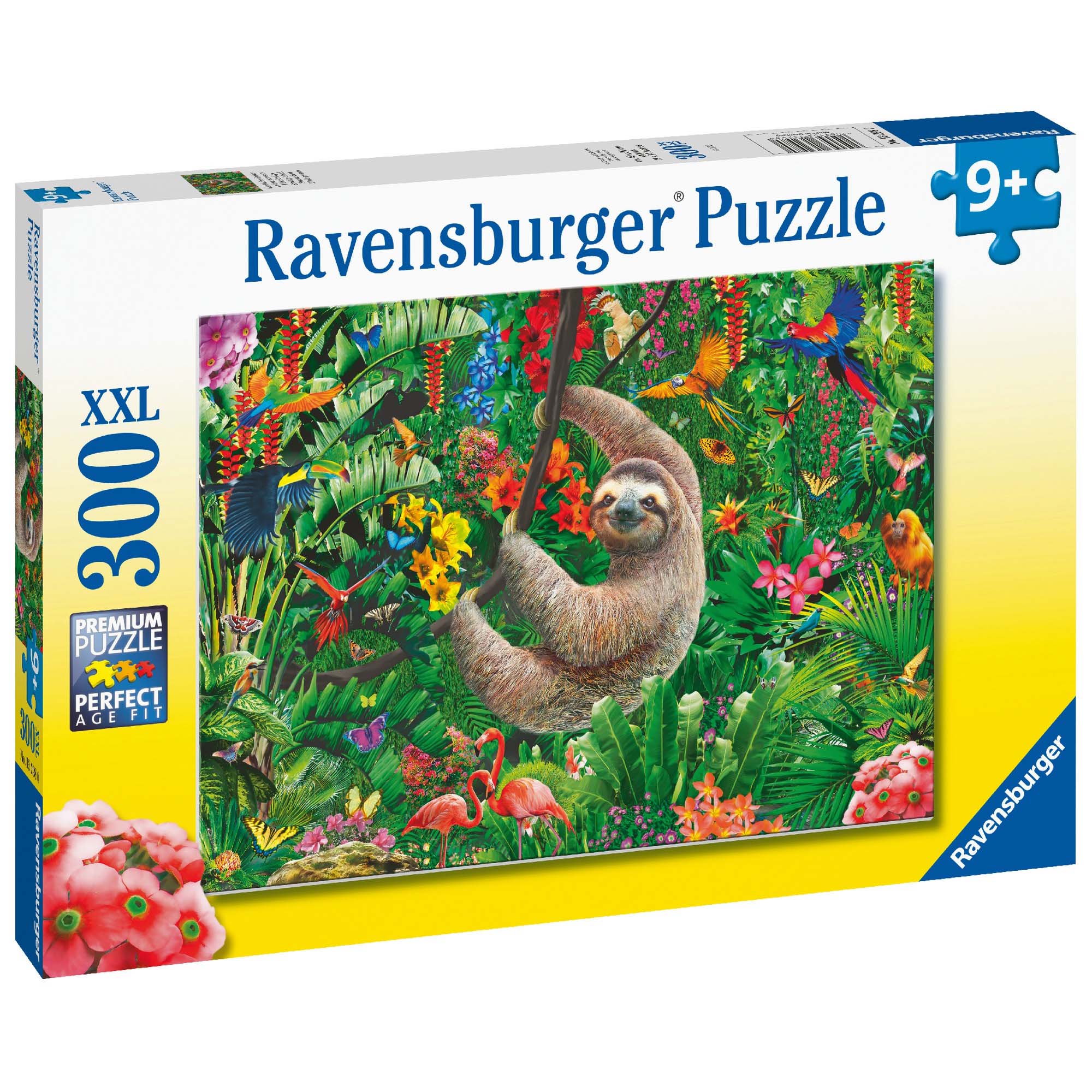 PUZZLE LENES, 300 PIESE - RAVENSBURGER (RVSPC13298) - Libelula Vesela - Jucarii