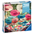 PUZZLE UMBRELE, 200 PIESE - RAVENSBURGER (RVSPA13307) - Libelula Vesela - Jucarii