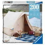 PUZZLE CAMPING, 200 PIESE - RAVENSBURGER (RVSPA13308) - Libelula Vesela - Jucarii