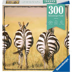 PUZZLE ZEBRE IN SAVANA, 300 PIESE - RAVENSBURGER (RVSPA13312) - Libelula Vesela - Jucarii
