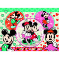 PUZZLE MICKEY SI MINNIE, 150 PIESE - RAVENSBURGER (RVSPC13325) - Libelula Vesela - Jucarii
