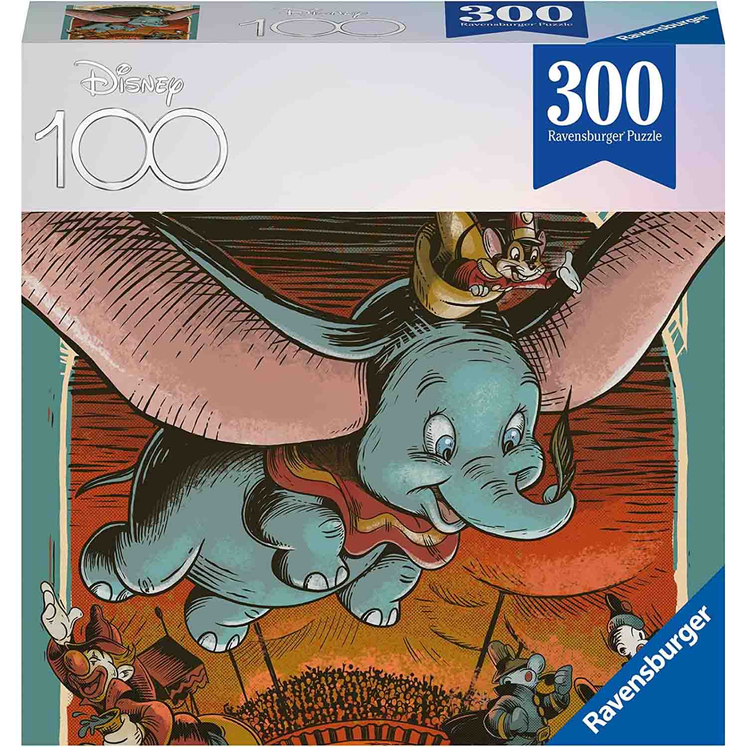 PUZZLE DISNEY DUMBO, 300 PIESE - RAVENSBURGER (RVSPA13370) - Libelula Vesela - Jucarii