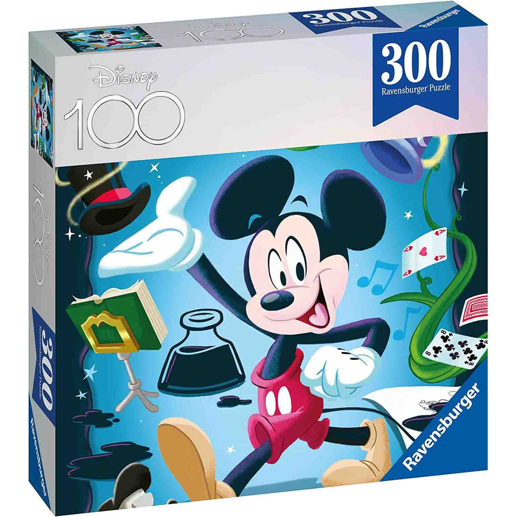 PUZZLE DISNEY MICKEY, 300 PIESE - RAVENSBURGER (RVSPA13371) - Libelula Vesela - Jucarii