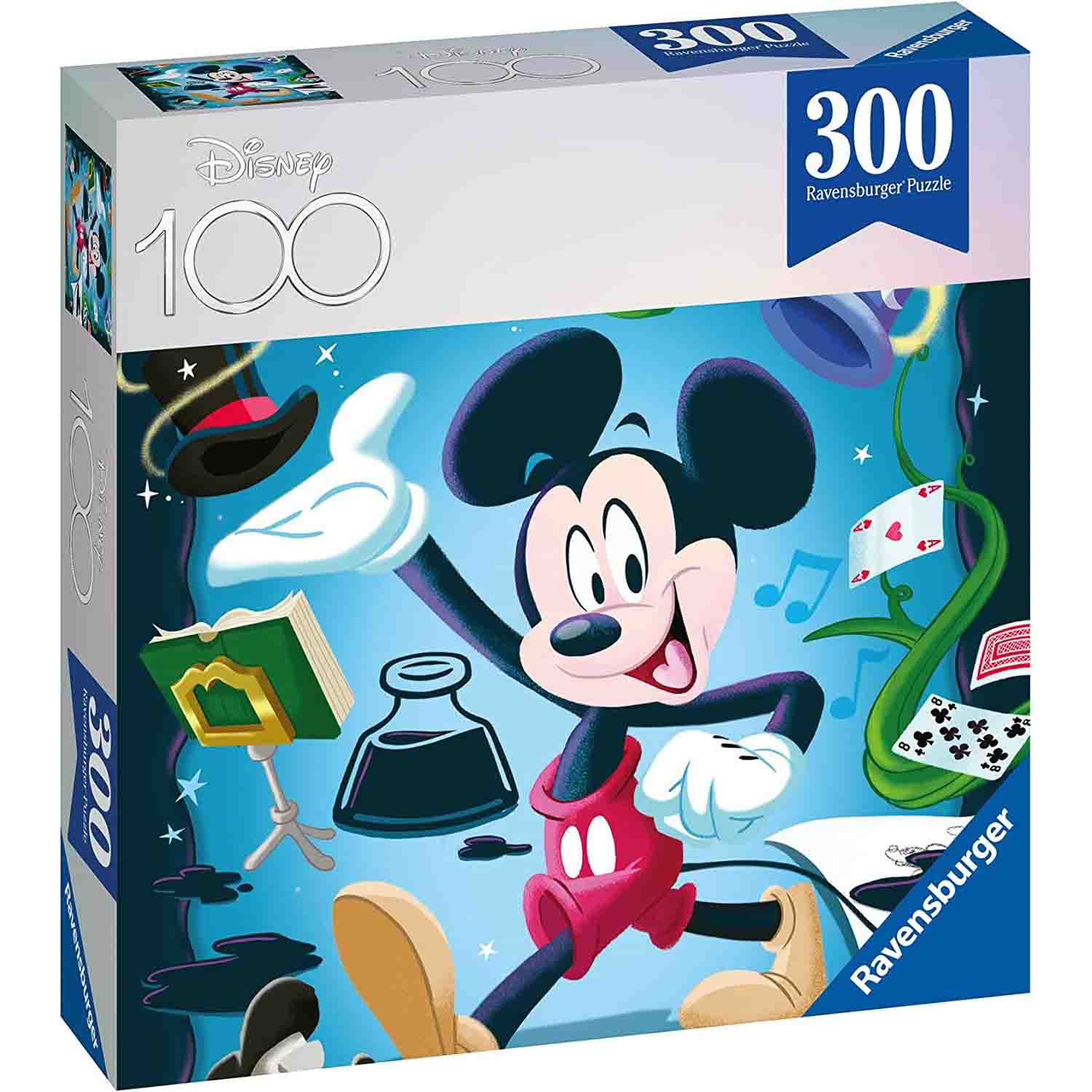 PUZZLE DISNEY MICKEY, 300 PIESE - RAVENSBURGER (RVSPA13371) - Libelula Vesela - Jucarii