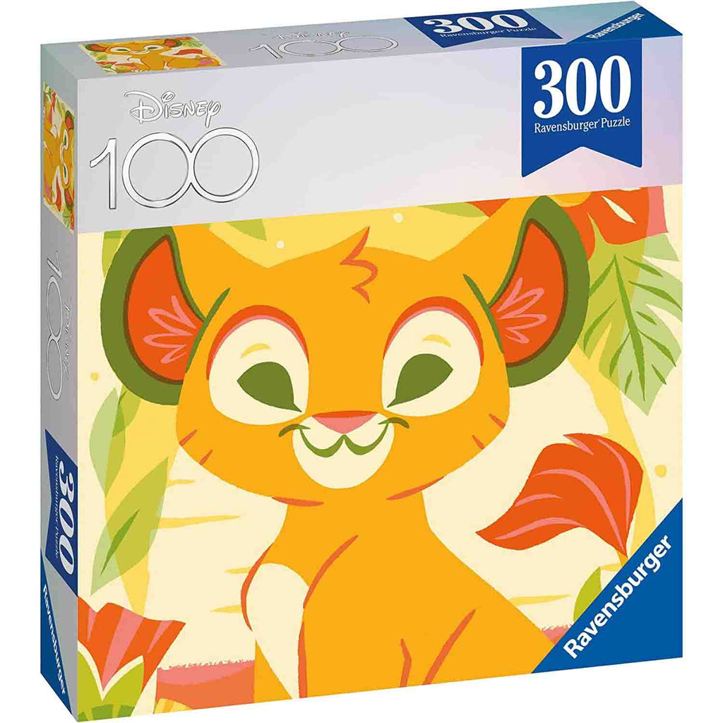 PUZZLE DISNEY SIMBA, 300 PIESE - RAVENSBURGER (RVSPA13373) - Libelula Vesela - Jucarii