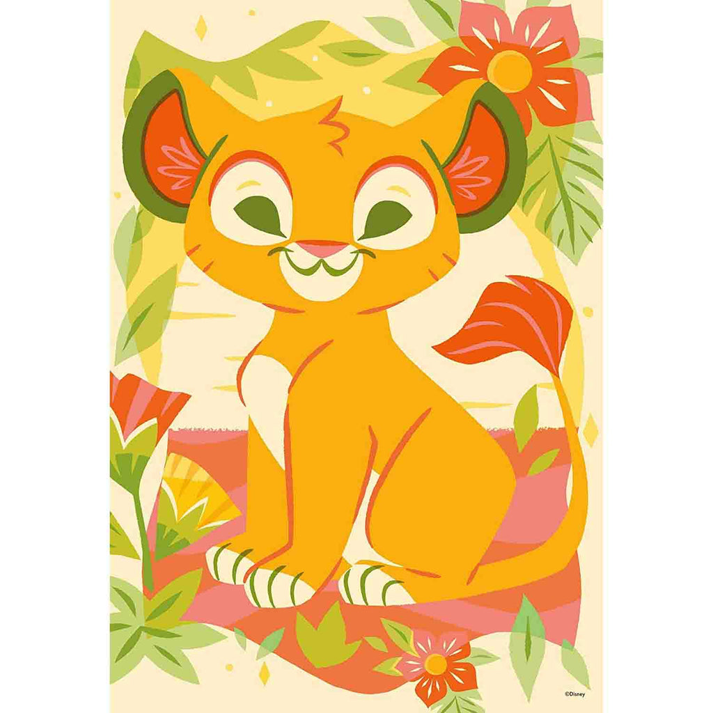 PUZZLE DISNEY SIMBA, 300 PIESE - RAVENSBURGER (RVSPA13373) - Libelula Vesela - Jucarii