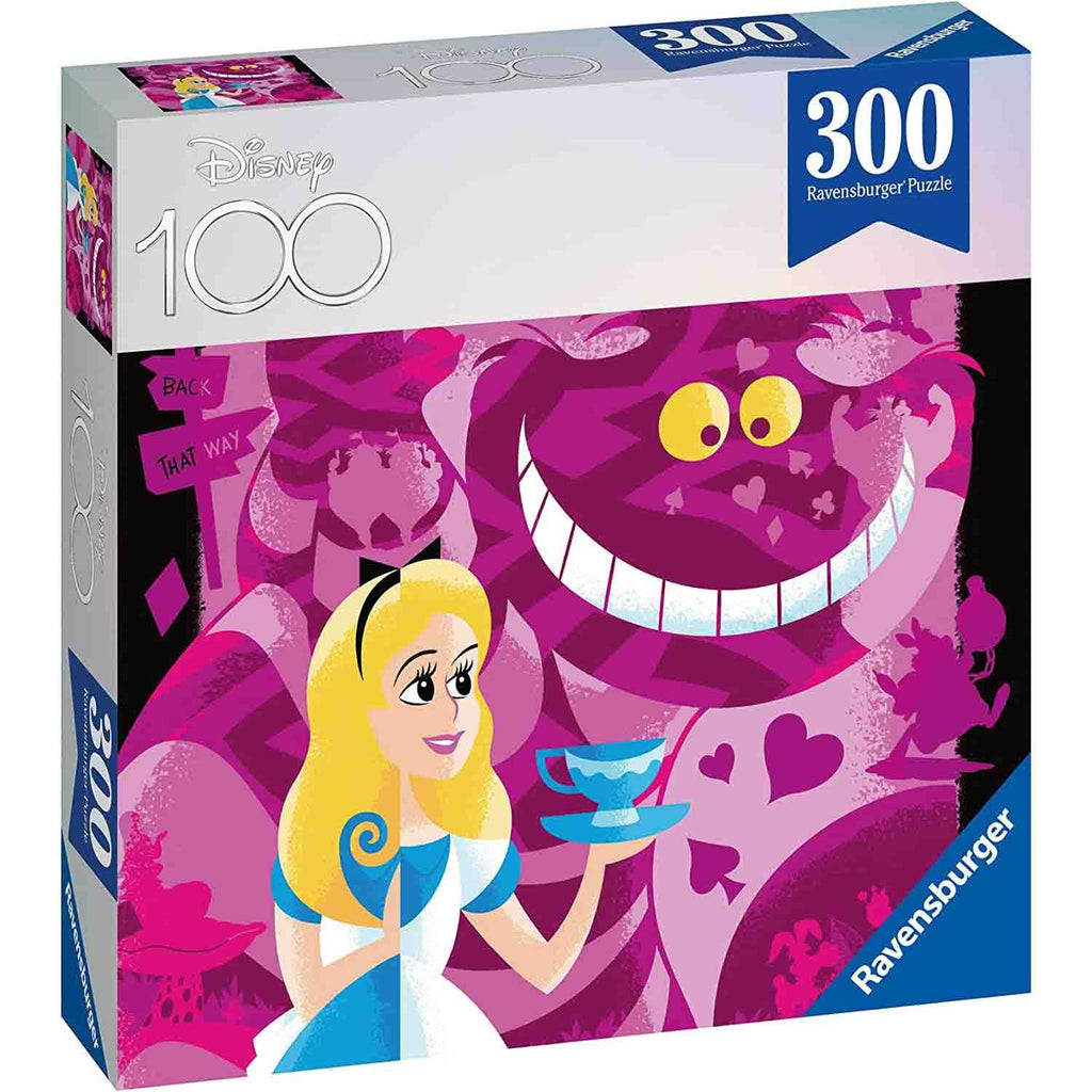 PUZZLE DISNEY ALICE, 300 PIESE - RAVENSBURGER (RVSPA13374) - Libelula Vesela - Jucarii