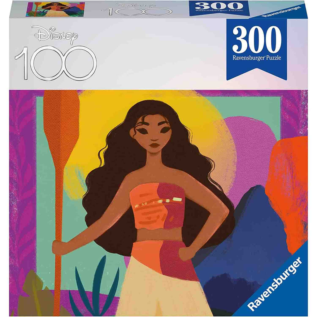 PUZZLE DISNEY MOANA, 300 PIESE - RAVENSBURGER (RVSPA13375) - Libelula Vesela - Jucarii
