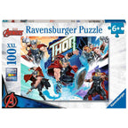 PUZZLE AVENGERS THOR, 100 PIESE - RAVENSBURGER (RVSPC13376) - Libelula Vesela - Jucarii