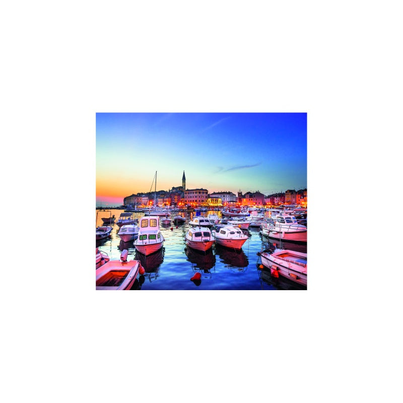 PUZZLE CROATIA MEDITERANEANA, 1000 PIESE - RAVENSBURGER (RVSPA14979) - Libelula Vesela - Jucarii