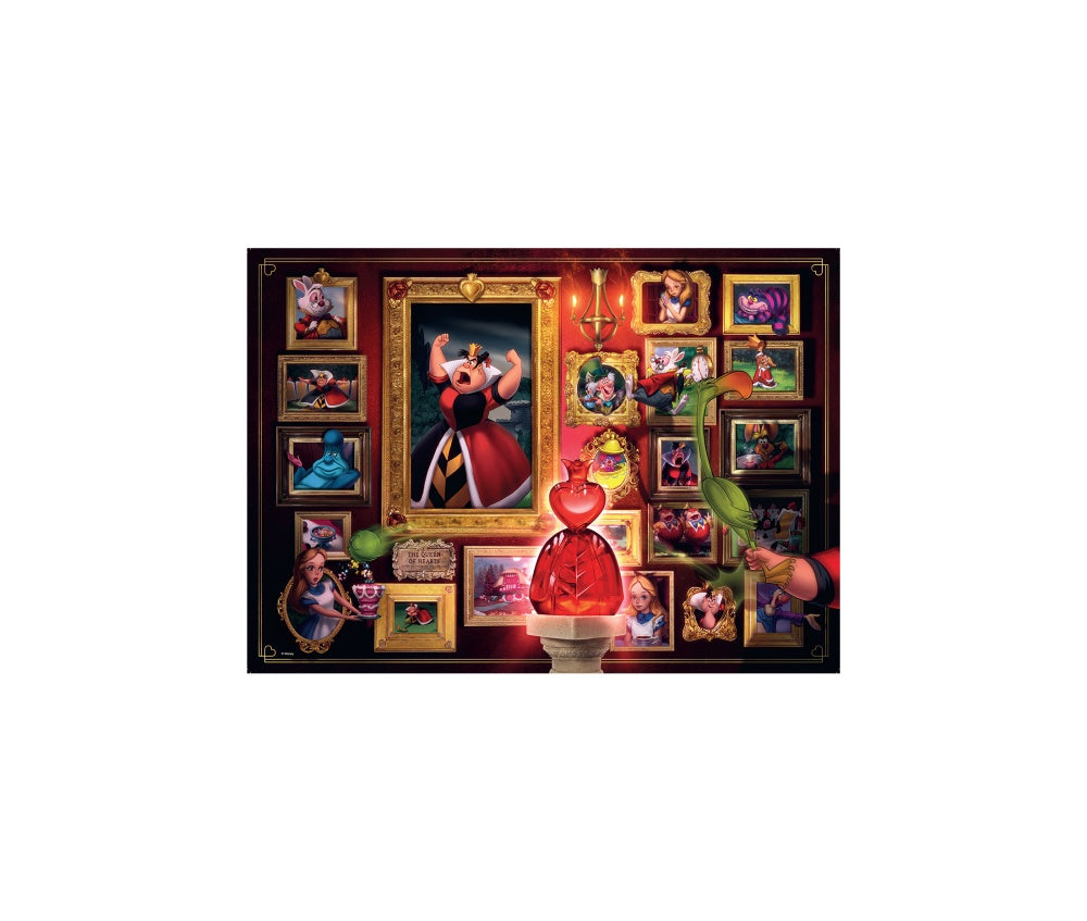 PUZZLE VILLAINOUS REGINA INIMILOR, 1000 PIESE - RAVENSBURGER (RVSPA15026) - Libelula Vesela - Jucarii