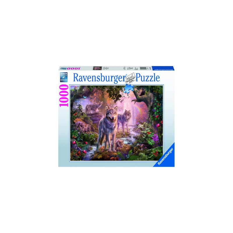 PUZZLE HAITA LUPI, 1000 PIESE - RAVENSBURGER (RVSPA15185) - Libelula Vesela - Jucarii