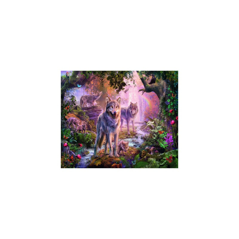 PUZZLE HAITA LUPI, 1000 PIESE - RAVENSBURGER (RVSPA15185) - Libelula Vesela - Jucarii