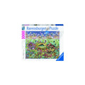 PUZZLE COMORILE DE SUB APA, 1000 PIESE - RAVENSBURGER (RVSPA15988) - Libelula Vesela - Jucarii