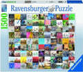 PUZZLE 99 BICICLETE, 1500 PIESE - RAVENSBURGER (RVSPA16007) - Libelula Vesela - Jucarii