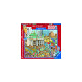 PUZZLE FLEROUX RIO DE JANEIRO, 1000 PIESE - RAVENSBURGER (RVSPA16194) - Libelula Vesela - Jucarii