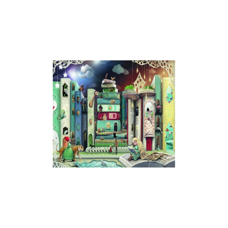 PUZZLE BULEVARD FANTASTIC, 2000 PIESE - RAVENSBURGER (RVSPA16463) - Libelula Vesela - Jucarii