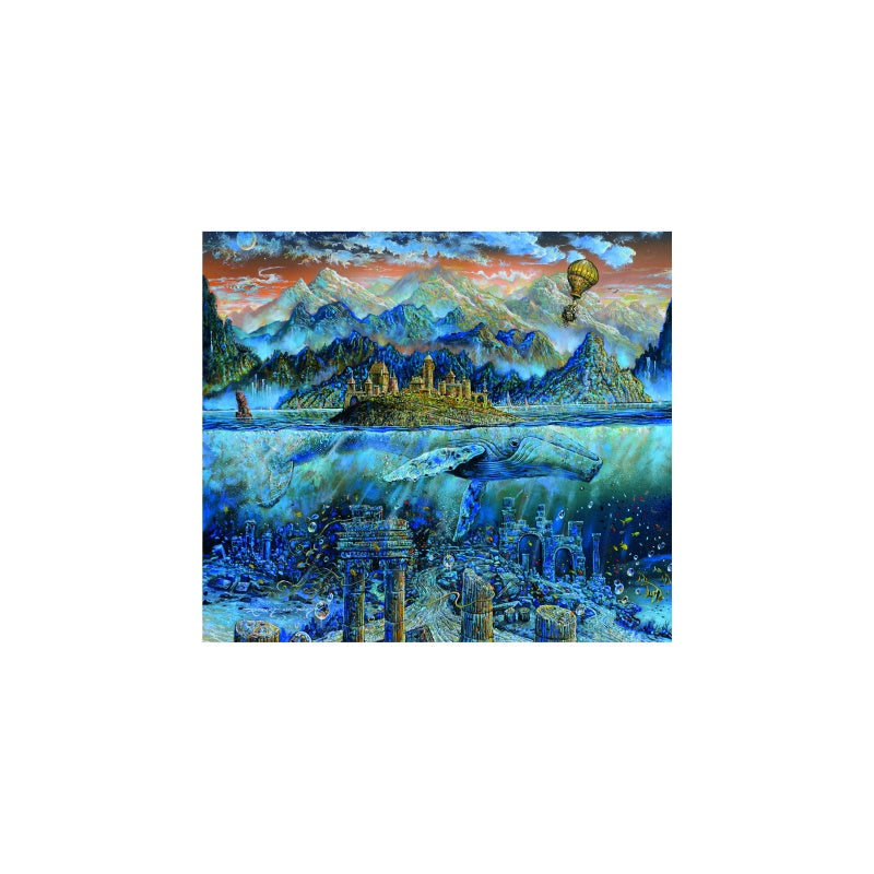 PUZZLE BALENA FANTASTICA, 2000 PIESE - RAVENSBURGER (RVSPA16464) - Libelula Vesela - Jucarii