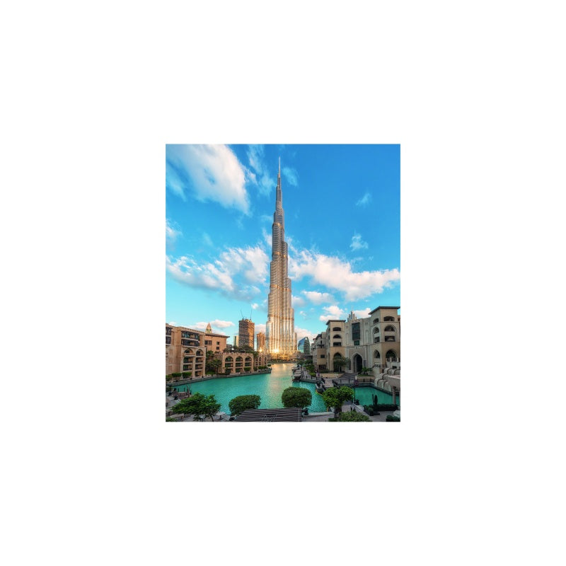 PUZZLE BURJ KHALIFA DUBAI, 500 PIESE - RAVENSBURGER (RVSPA16468) - Libelula Vesela - Jucarii