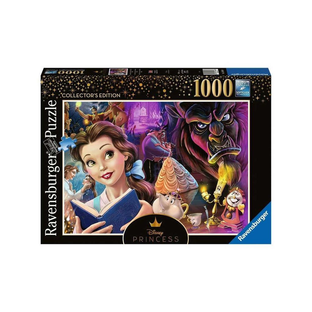 PUZZLE DISNEY BELLE, 1000 PIESE - RAVENSBURGER (RVSPA16486) - Libelula Vesela - Jucarii