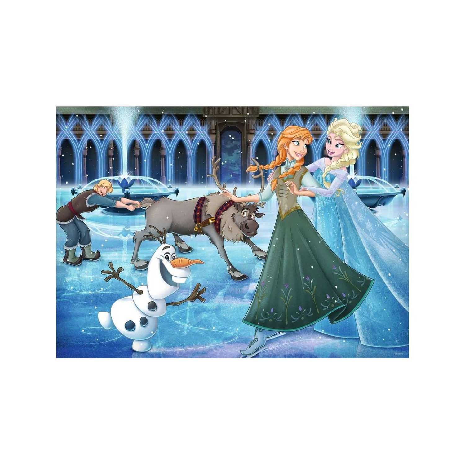 PUZZLE DISNEY FROZEN, 1000 PIESE - RAVENSBURGER (RVSPA16488) - Libelula Vesela - Jucarii