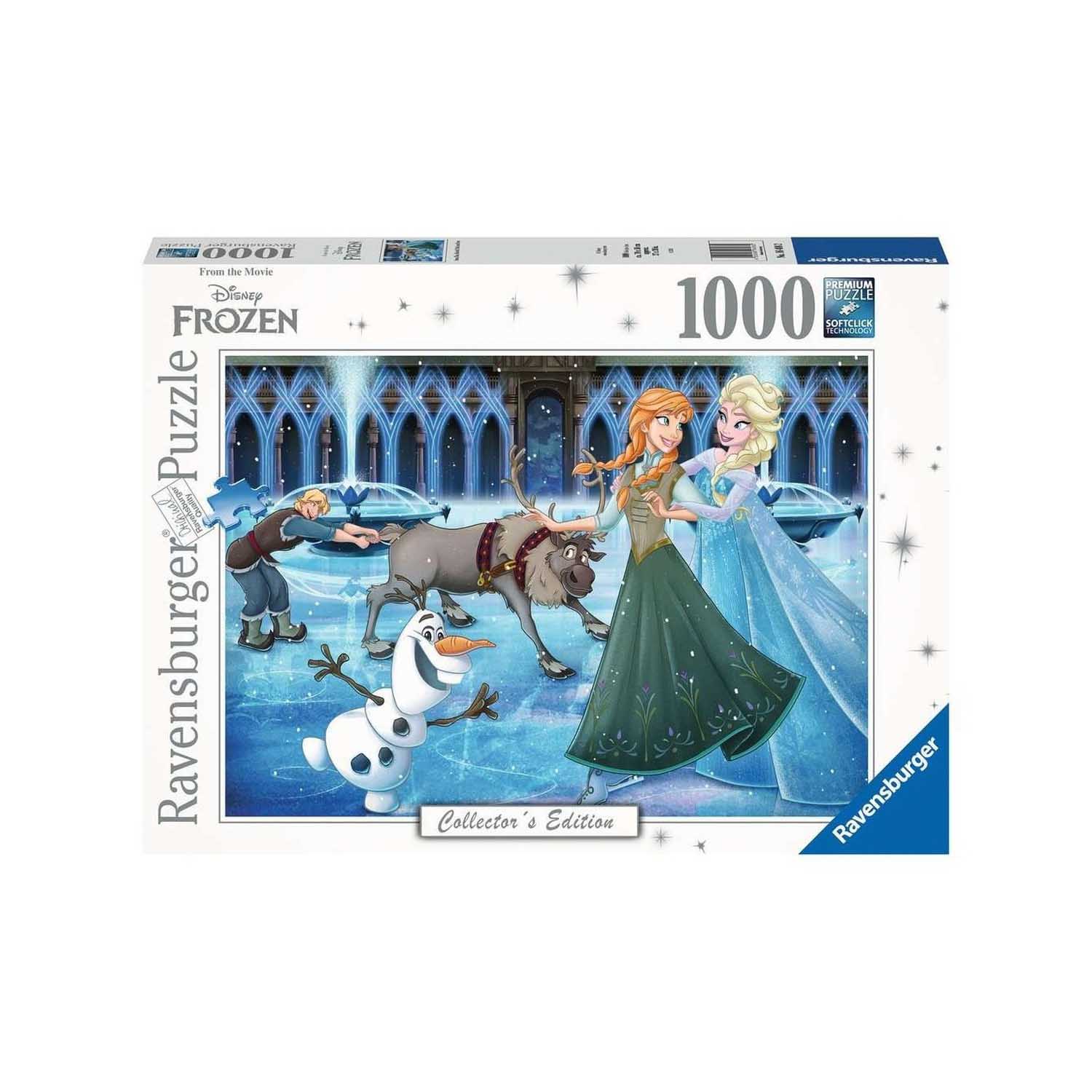 PUZZLE DISNEY FROZEN, 1000 PIESE - RAVENSBURGER (RVSPA16488) - Libelula Vesela - Jucarii