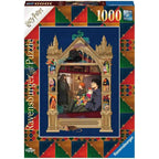 PUZZLE HARRY POTTER CATRE HOGWARTS, 100 PIESE - RAVENSBURGER (RVSPA16515) - Libelula Vesela - Jucarii