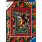 PUZZLE HARRY POTTER SI POCALUL DE FOC, 1000 PIESE - RAVENSBURGER (RVSPA16518) - Libelula Vesela - Jucarii