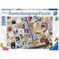 PUZZLE TIMBRE DISNEY, 2000 PIESE - RAVENSBURGER (RVSPA16706) - Libelula Vesela - Jucarii