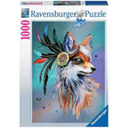 PUZZLE VULPE, 1000 PIESE - RAVENSBURGER (RVSPA16725) - Libelula Vesela - Jucarii