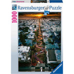 PUZZLE SAN FRANCISCO CALIFORNIA, 1000 PIESE - RAVENSBURGER (RVSPA16732) - Libelula Vesela - Jucarii