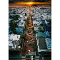PUZZLE SAN FRANCISCO CALIFORNIA, 1000 PIESE - RAVENSBURGER (RVSPA16732) - Libelula Vesela - Jucarii